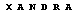 XANDRA Logo